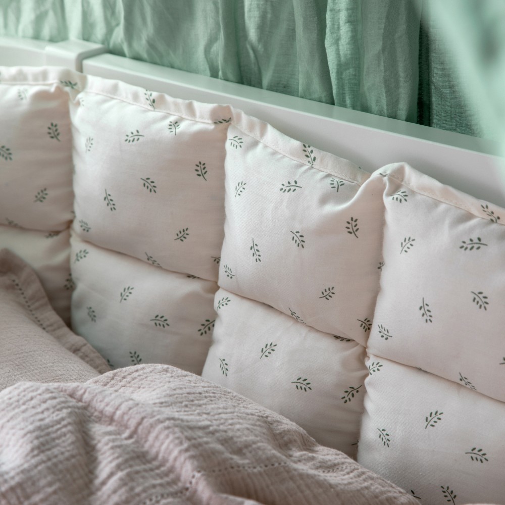 Bettnestchen mit Kapok Füllung, Sophora Leaves