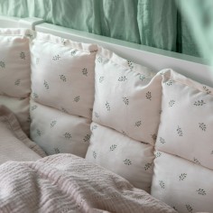 Bettnestchen mit Kapok Füllung, Sophora Leaves