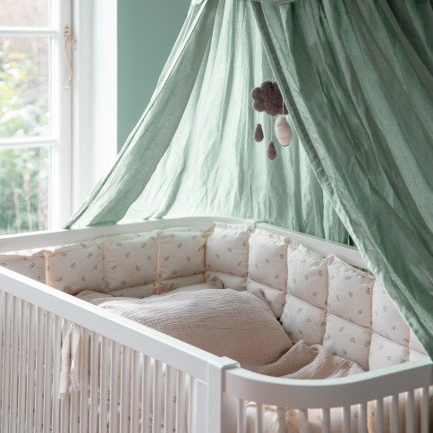 Bettnestchen mit Kapok Füllung, Sophora Leaves