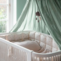 Bettnestchen mit Kapok Füllung, Sophora Leaves