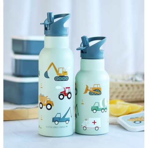 Edelstahl Trinkflasche - Baustelle (500 ml)