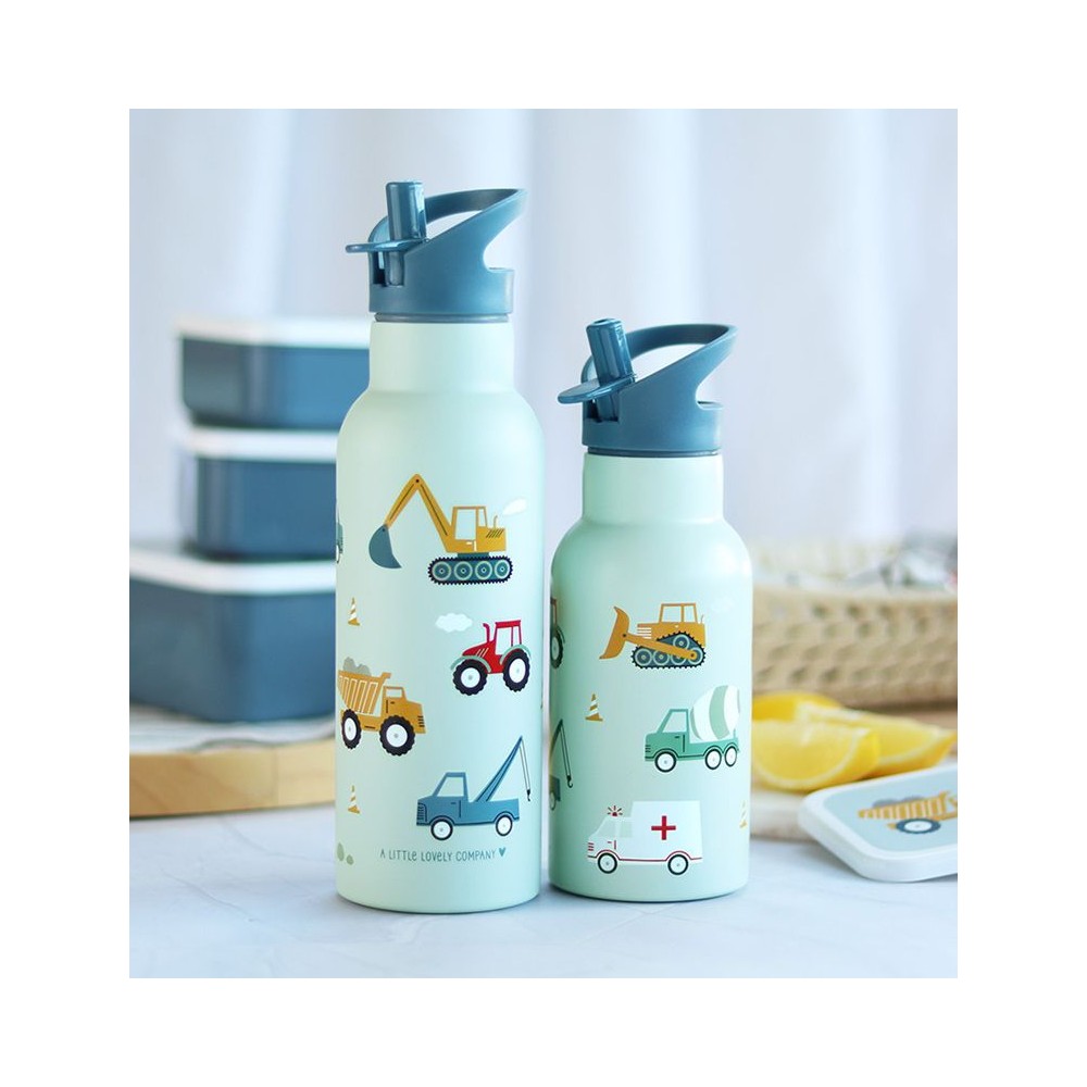 Edelstahl Trinkflasche - Baustelle (500 ml)