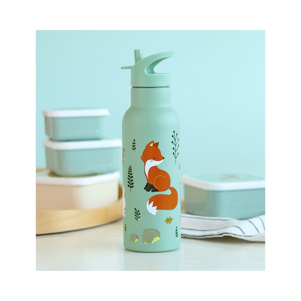 Edelstahl Trinkflasche - Waldfreunde (500 ml)