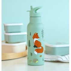 Edelstahl Trinkflasche - Waldfreunde (500 ml)