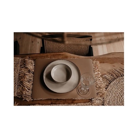 Tischauflage, Cappuccino Brown