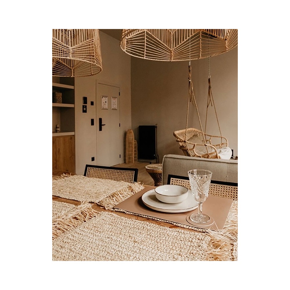 Tischauflage, Cappuccino Brown