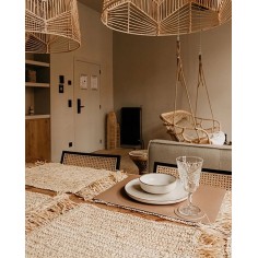 Tischauflage, Cappuccino Brown