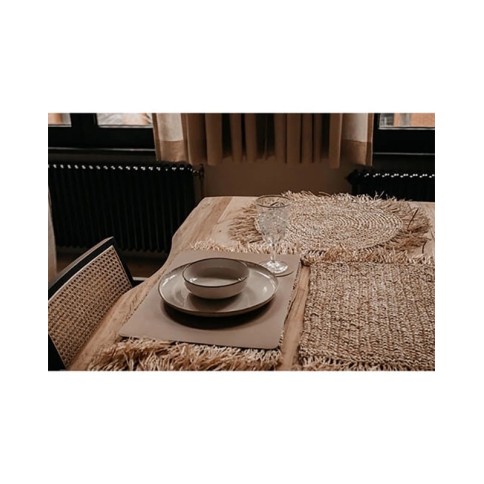 Tischauflage, Cappuccino Brown