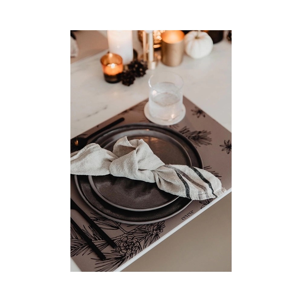 Tischauflage, Fir Branch Cinereous