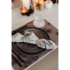 Tischauflage, Fir Branch Cinereous