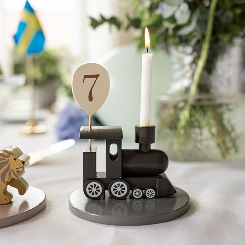 Geburtstagsdekoration (5-teilig) / Zug