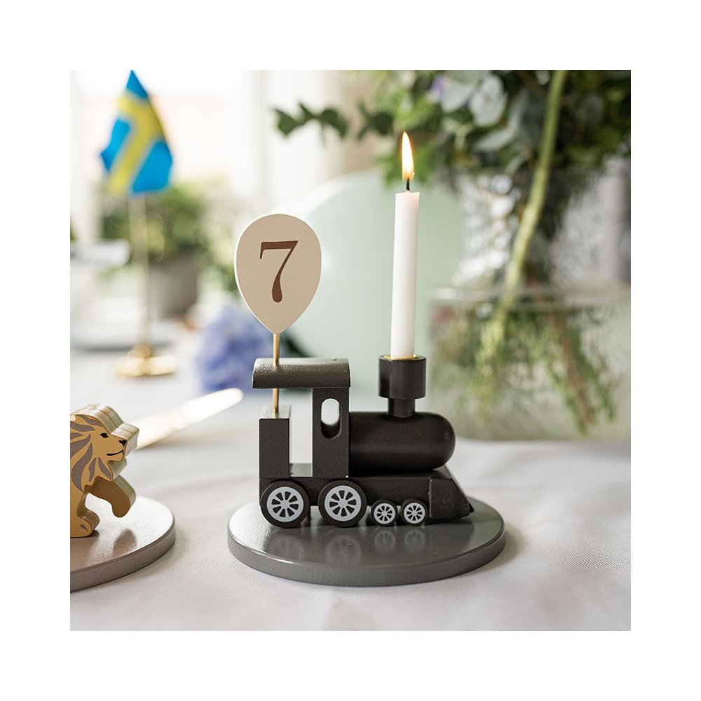 Geburtstagsdekoration (5-teilig) / Zug