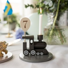 Geburtstagsdekoration (5-teilig) / Zug