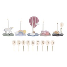 Geburtstagsdekoration (5-teilig) / Schwan