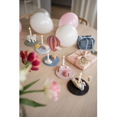 Geburtstagsdekoration (5-teilig) / Schwan