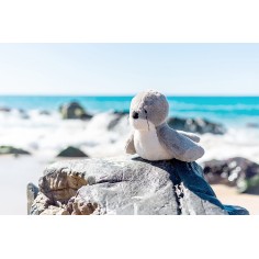 Kuscheltier Robbe Soli / Gr. M / Grau