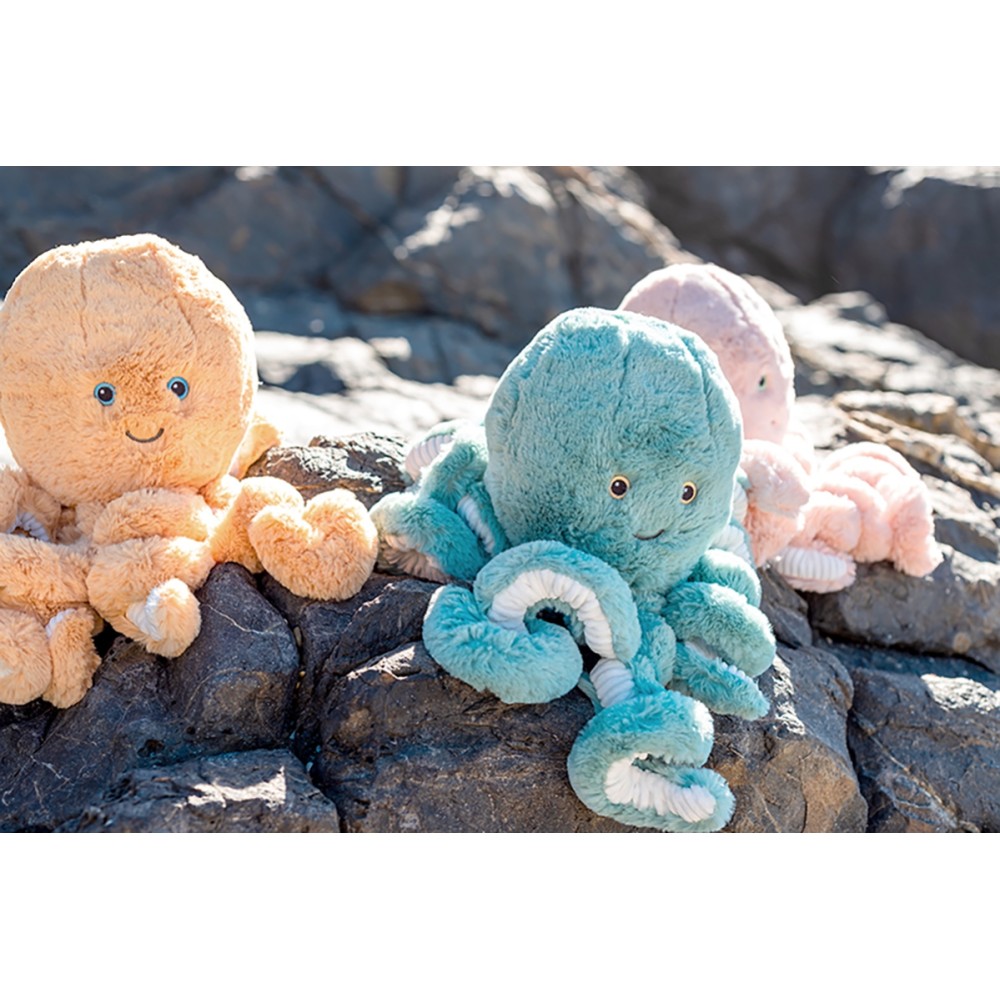 Kuscheltier Oktopus Reef / Gr. M / Türkis