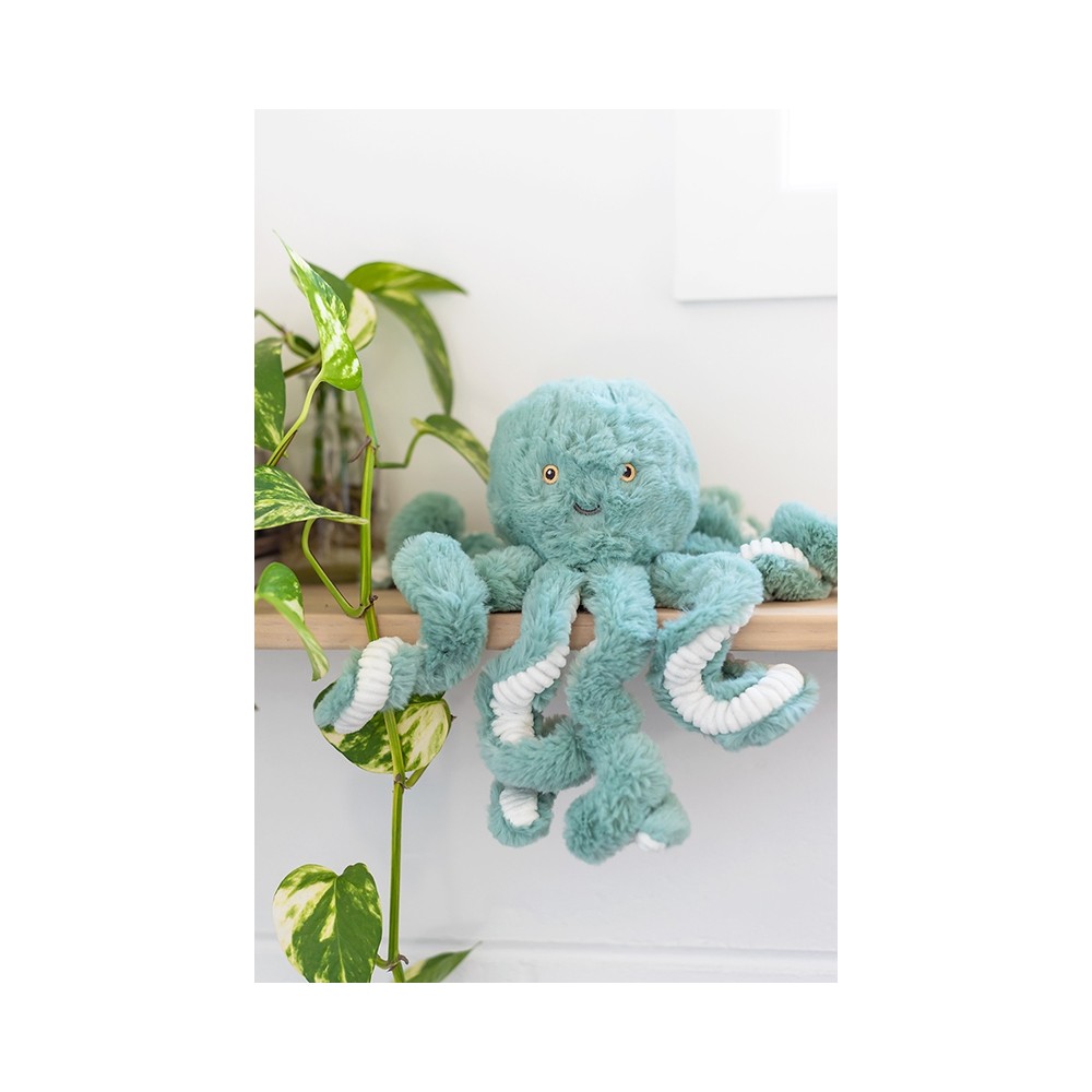 Kuscheltier Oktopus Reef / Gr. M / Türkis