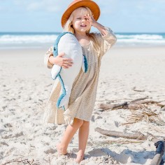 Kuscheltier Wal Hurley / Gr. M / Blau