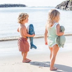 Kuscheltier Wal Hurley / Gr. M / Blau