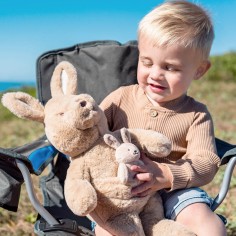 Kuscheltier Känguru Kip / Gr. M / Braun