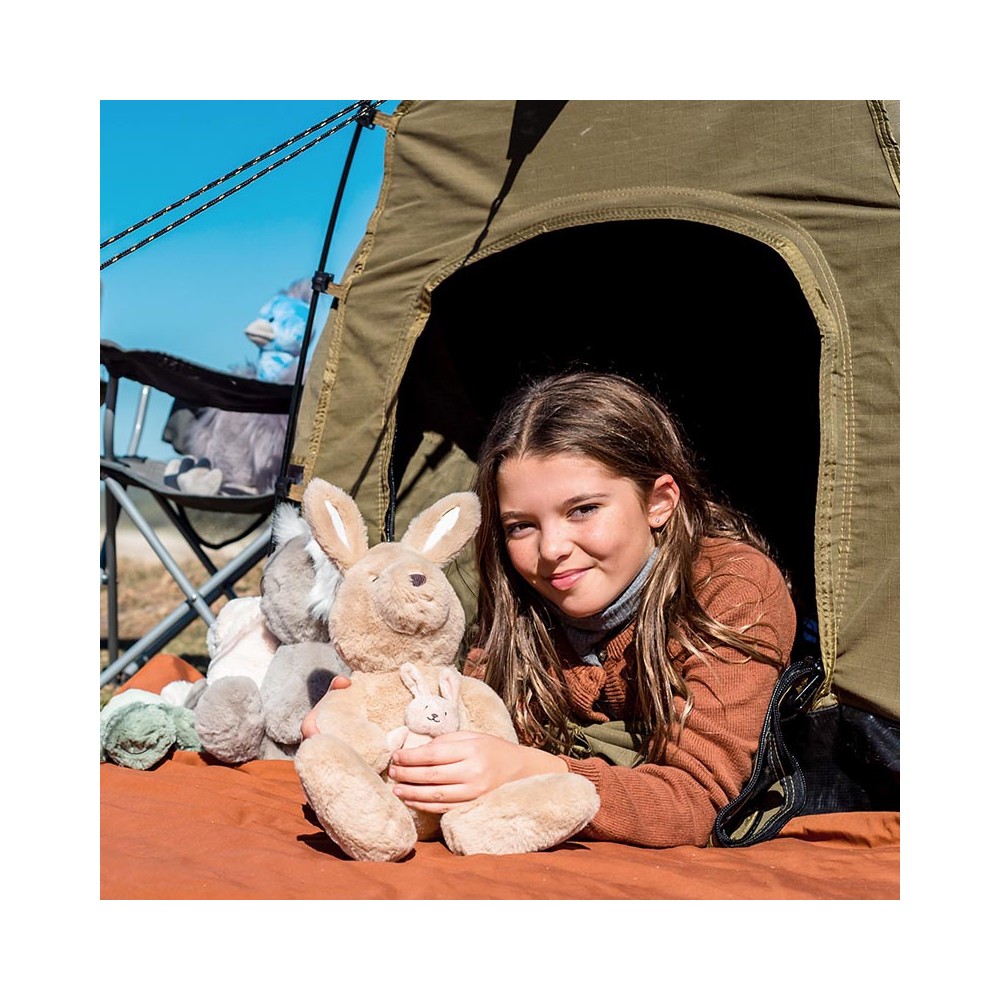 Kuscheltier Känguru Kip / Gr. M / Braun