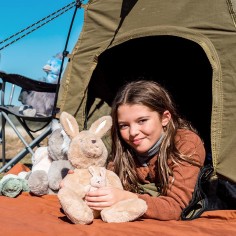 Kuscheltier Känguru Kip / Gr. M / Braun