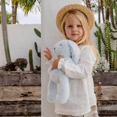 Kuscheltier Hase Baxter / Gr. M / Blau