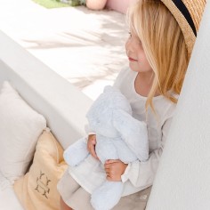 Kuscheltier Hase Baxter / Gr. M / Blau