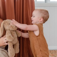 Kuscheltier Hase Baxter / Gr. M / Blau