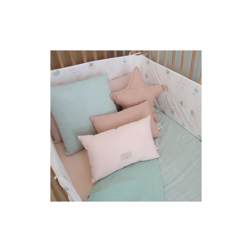 Tibet en tissu fixe, rose de rêve