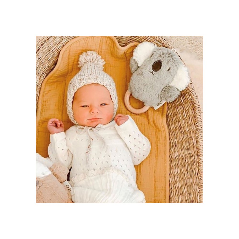 Rassel Plüsch Koala Kelly / Grau