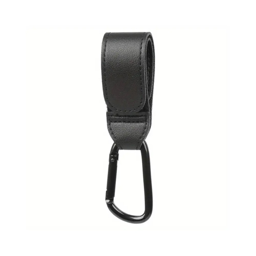 Kinderwagenhaken Karabiner, Schwarz