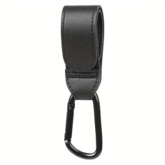 Crochet de charbon carabiner, noir