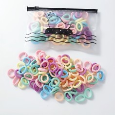 Caoutchouc de cheveux multicolore (100 pcs.)