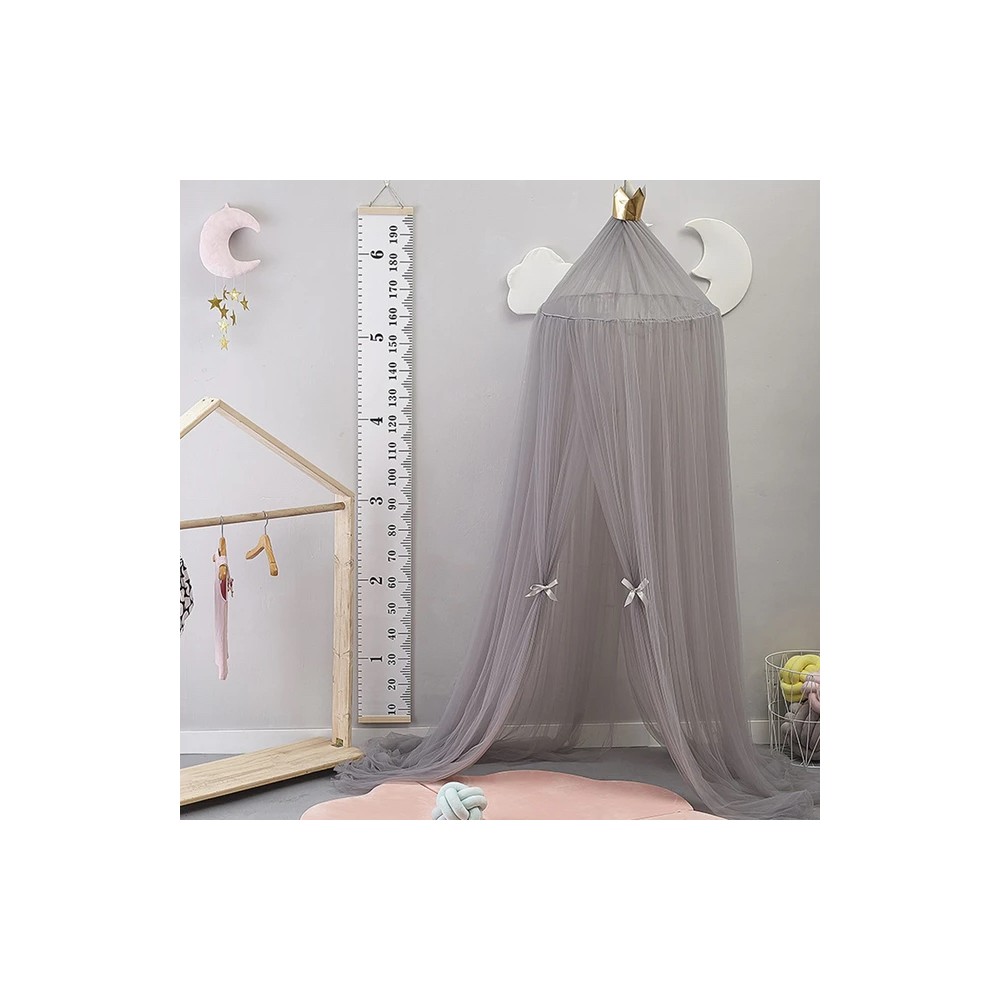 Baldachin/ Betthimmel, Prinz/ Prinzessin, Grau