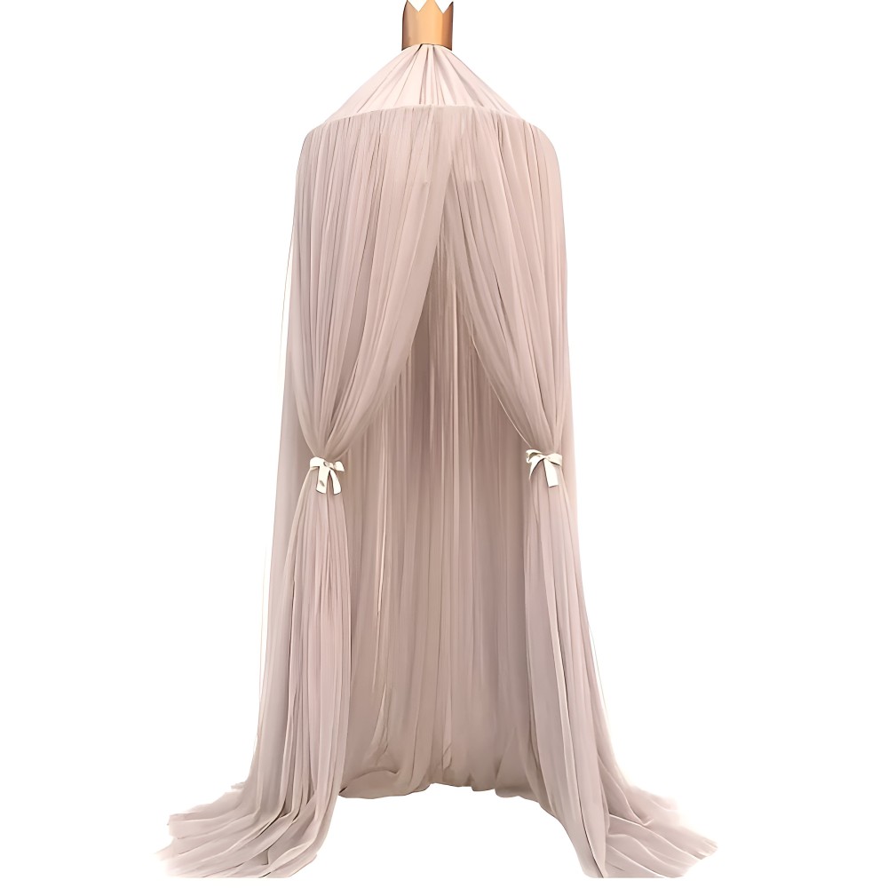 Baldachin/ Betthimmel, Prinz/ Prinzessin, Taupe