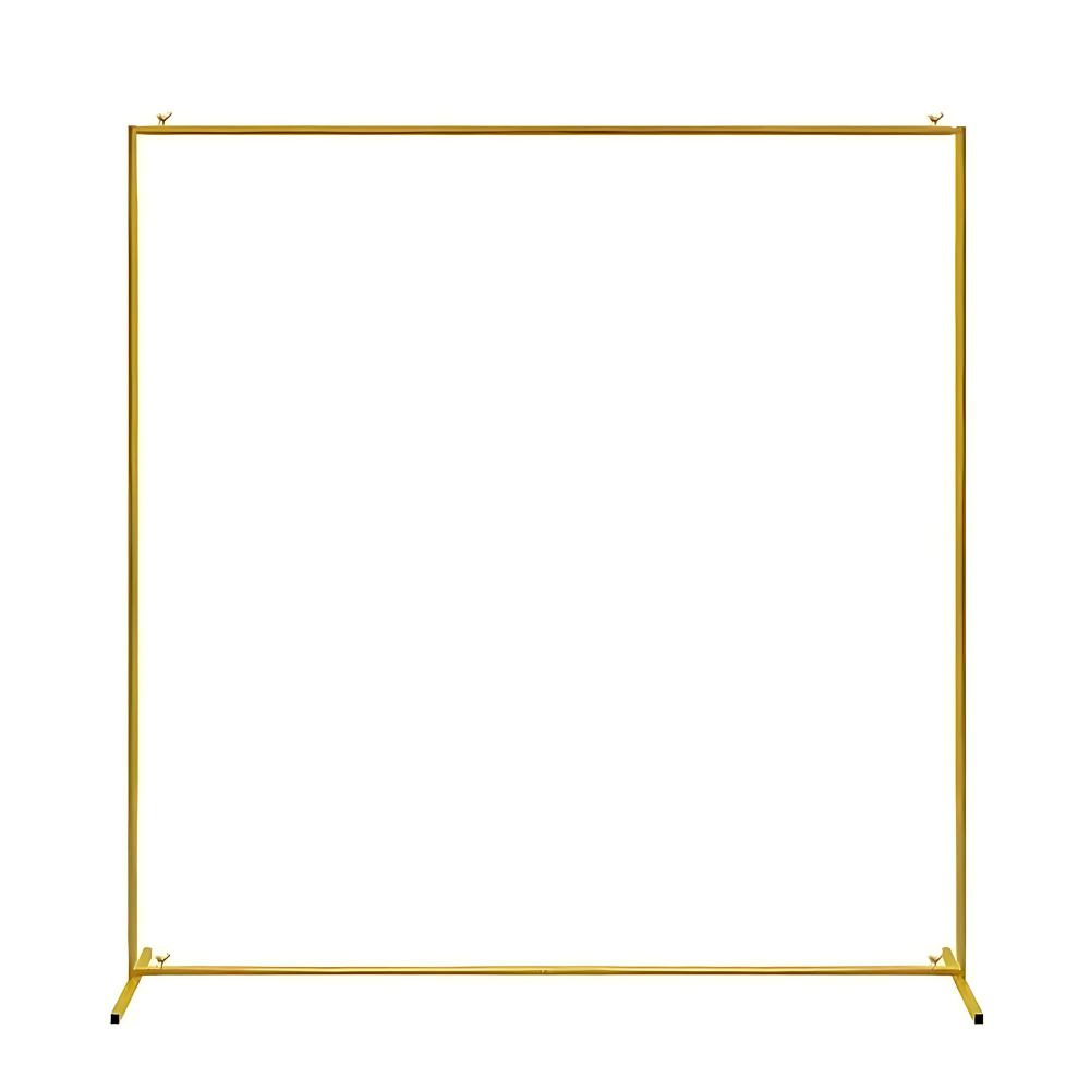 Baby Shower/ Geburtstag Hintergrund Dekoration Ständer/ Rahmen, Gold, 300 x 200 cm