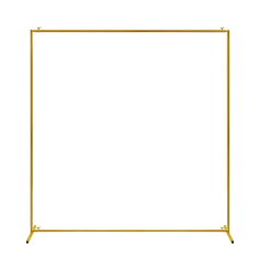 Baby Shower/ Geburtstag Hintergrund Dekoration Ständer/ Rahmen, Gold, 300 x 200 cm