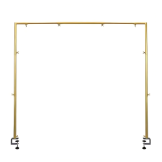 affichage de table de décoration réglable, or