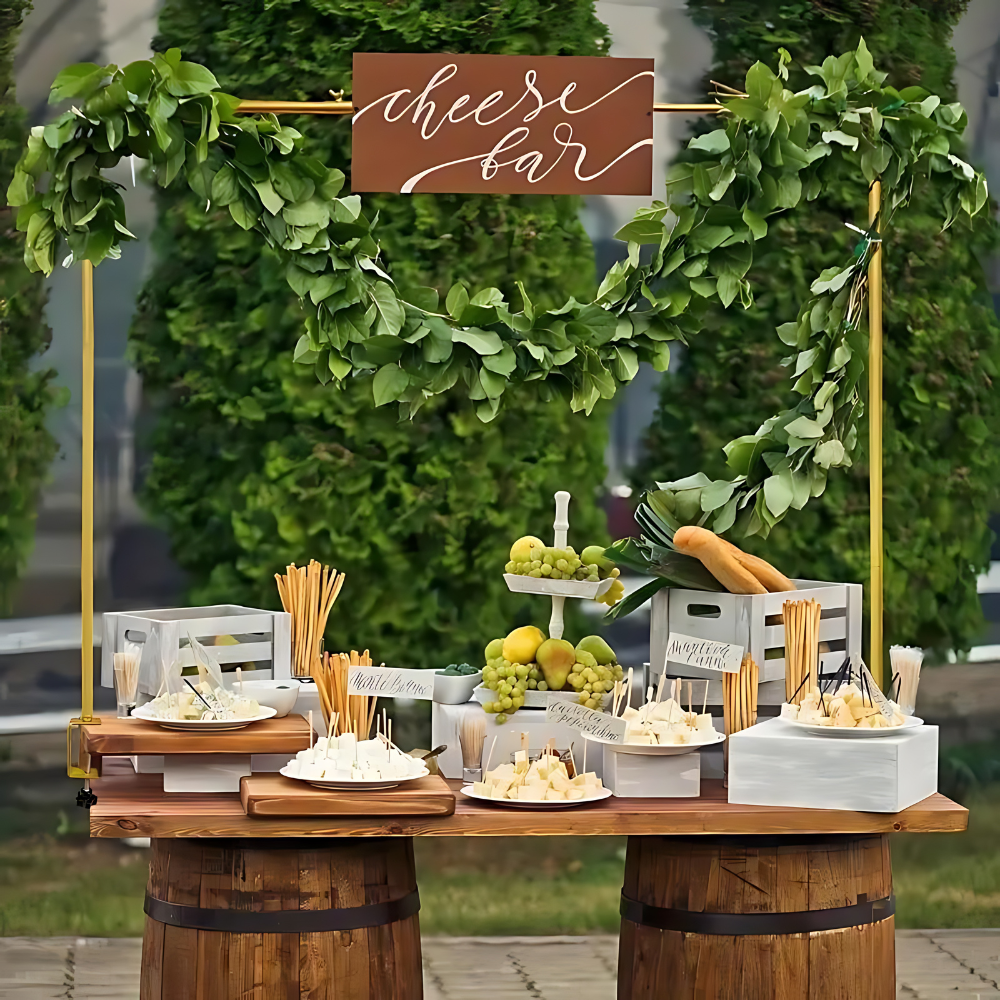 verstellbarer Dekoration Tischaufsteller, Gold