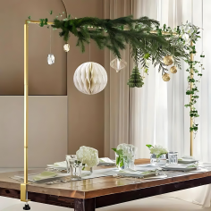 verstellbarer Dekoration Tischaufsteller, Gold