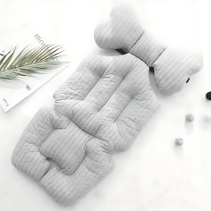 Chariot de bébé / coton de coton buggy, gris nordique