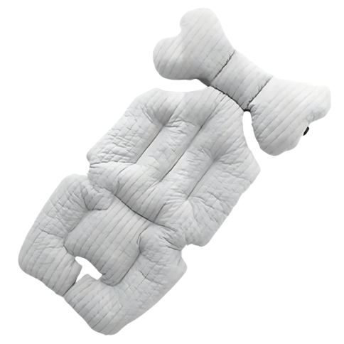 Chariot de bébé / coton de coton buggy, gris nordique