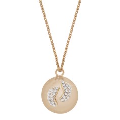 Bola-Kugel / Schwangerschaftskette Eva, Füsschen Rose Gold