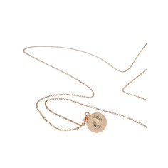 Bola-Kugel / Schwangerschaftskette Eva, Füsschen Rose Gold