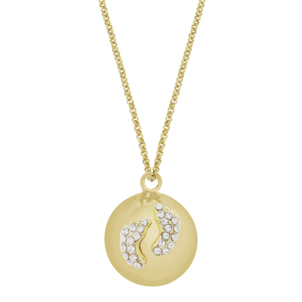 Bola-boule / Collier de grossesse Eva, petits pieds