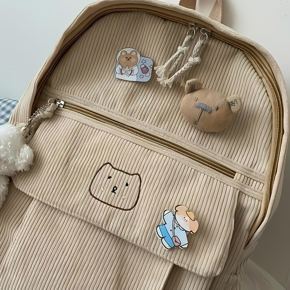 Velvet à sac à dos pour enfants, offwik