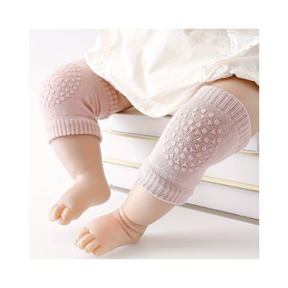 Bébé genou Chrones avec adhésion antidérapante, Rose