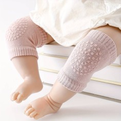 Bébé genou Chrones avec adhésion antidérapante, Rose